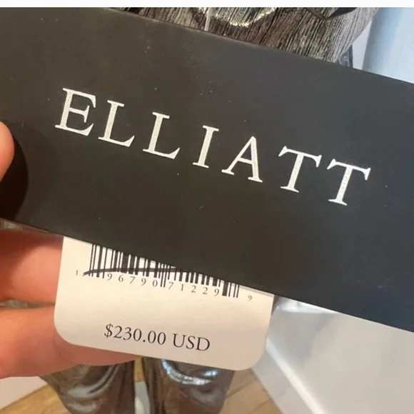 ELLIATT MAYAH STRAPPLES SHIMMER JUMPSUIT SIDE POCKETS RETRO-INSPIRED SIZE SMALL - Picture 16 of 16